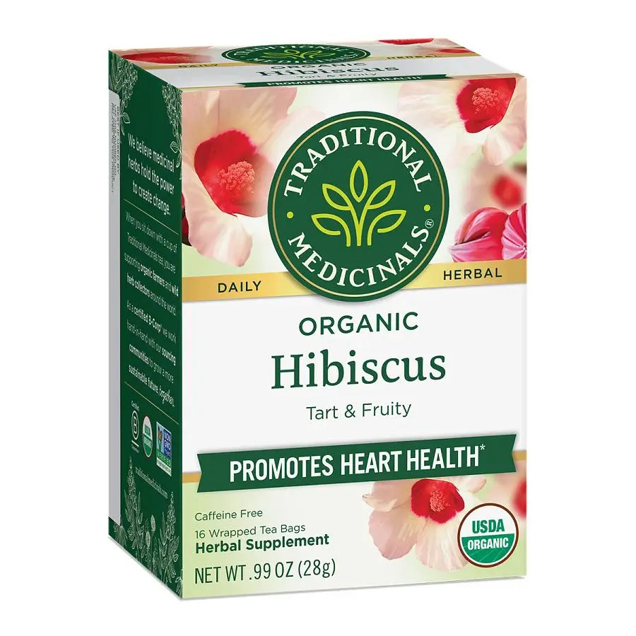 Traditional Medicinals Organic Hibiscus Tea 16 count