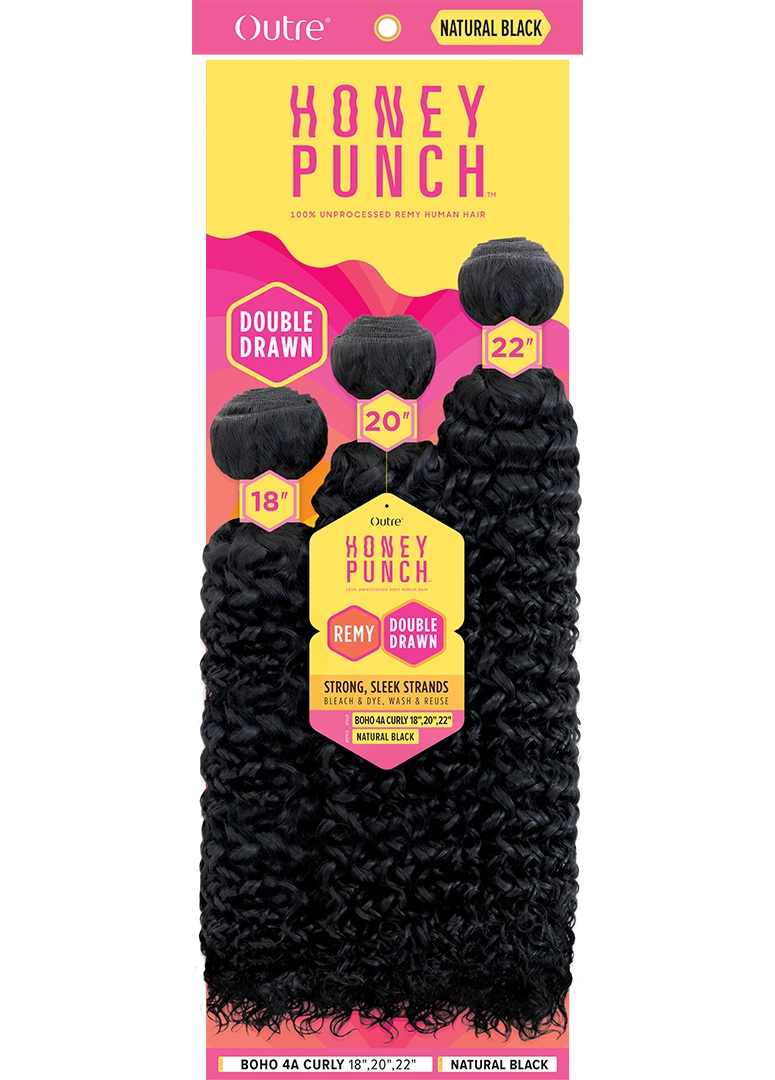 HoneyPunch – 3X Boho 4A Curly