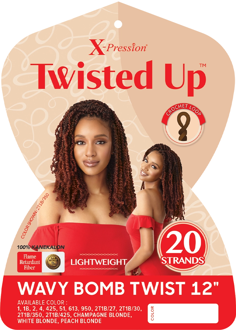 Outre X-Pression – Twisted Up – Wavy Bomb Twist 12” 2T1B/350