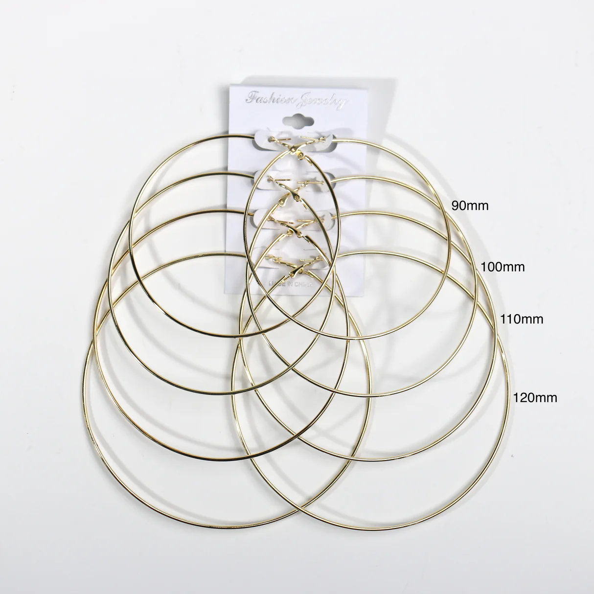 Hoop Earrings- Gold